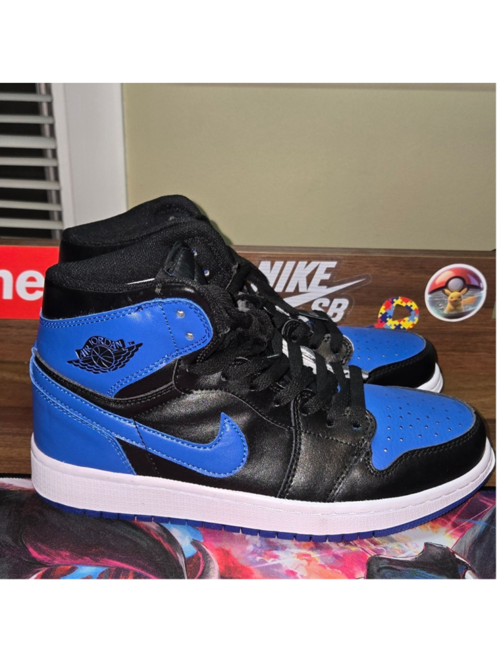 Nike Air Jordan 1 Retro High OG Royal 2017 8m